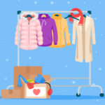 CES Collects Coats for Salvation Army