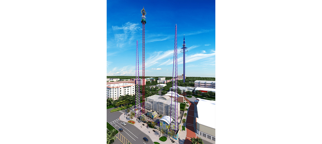 Orlando World’s Tallest FreeStanding Drop Tower and Slingshot
